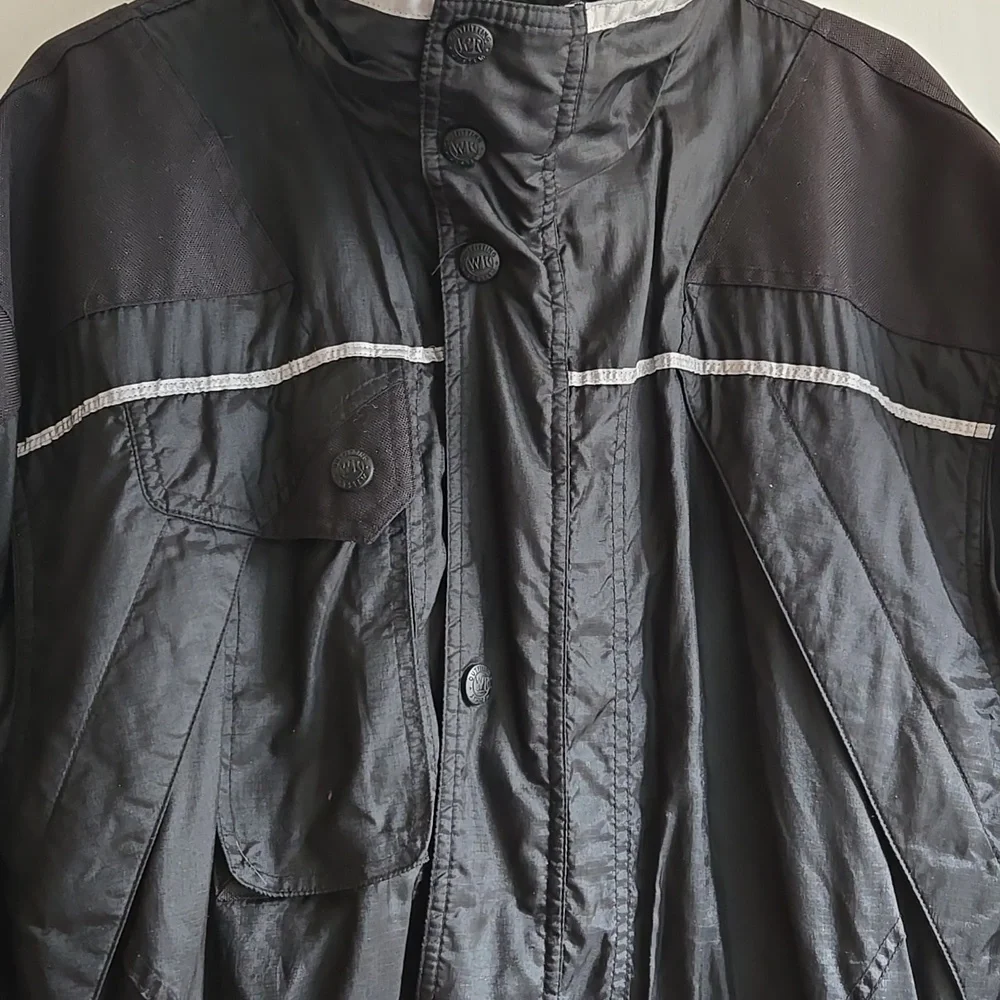 WindRiver Outfitting Co.| Black Fleece Lined Windbreaker Jacket - Picture 3 of 11